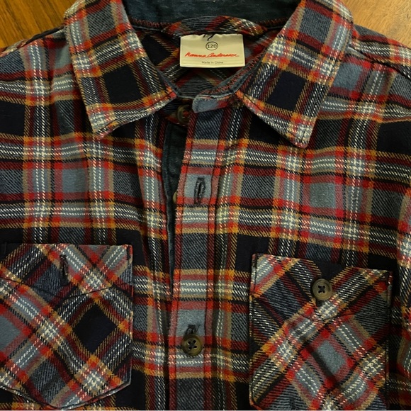 Hanna Andersson Boys Button Down Flannel - Picture 3 of 3